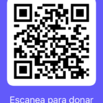 Escanea para donar